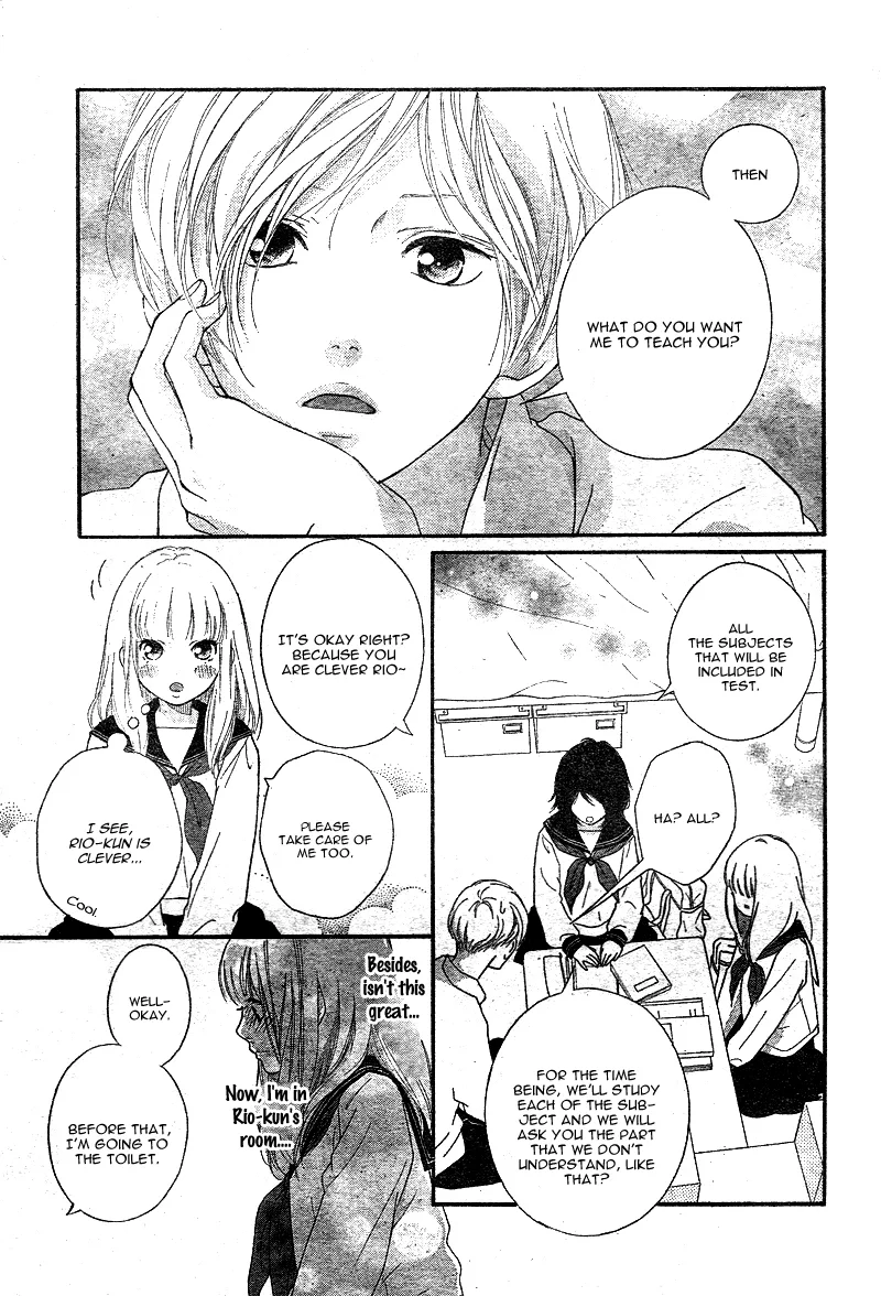 Omoi, Omoware, Furi, Furare Chapter 4 page 28
