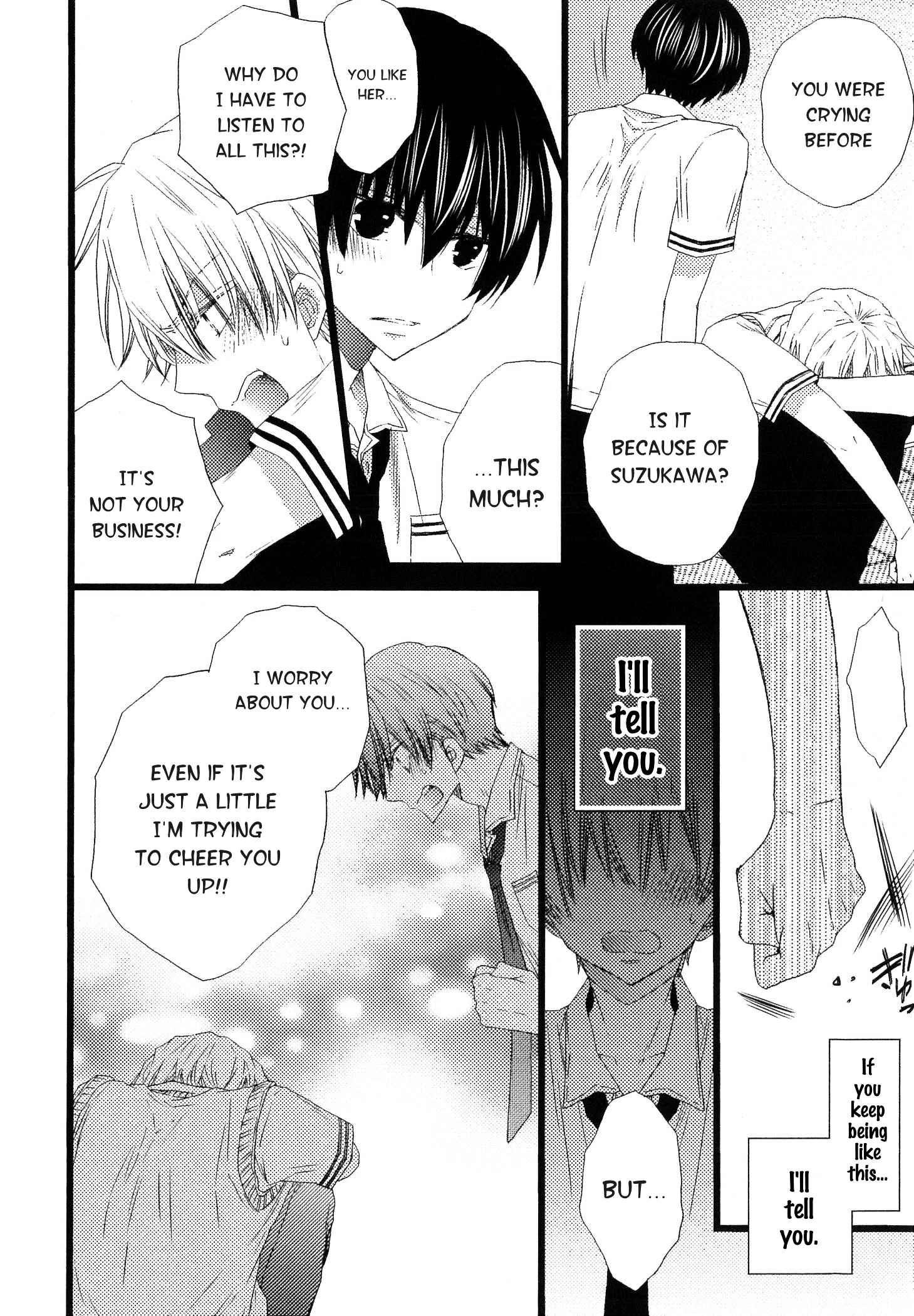 Ikujinashi no Kimi ni Sasageru Chapter 4.1 page 16