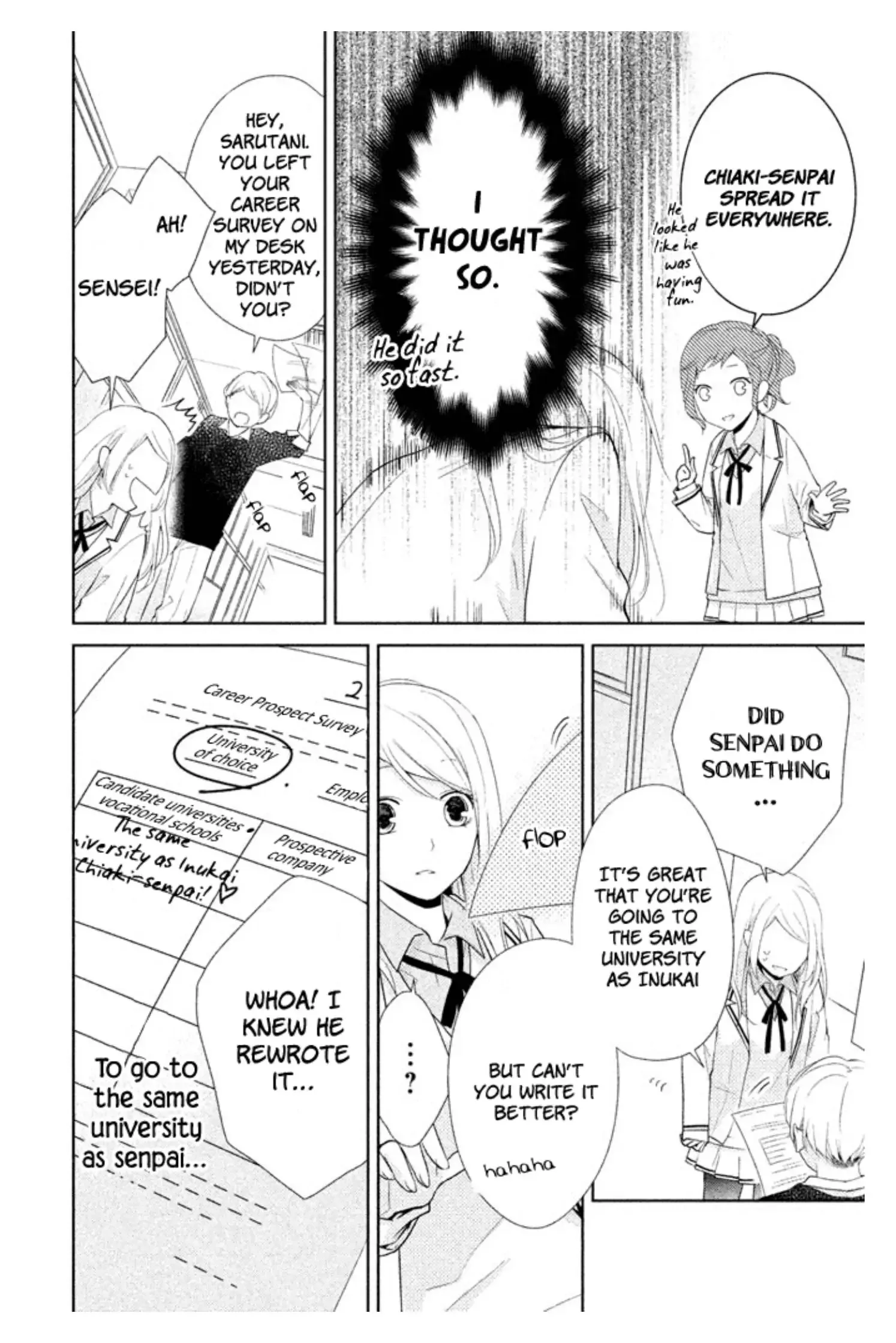 Chiaki-senpai no Iutoori Chapter 4 page 4