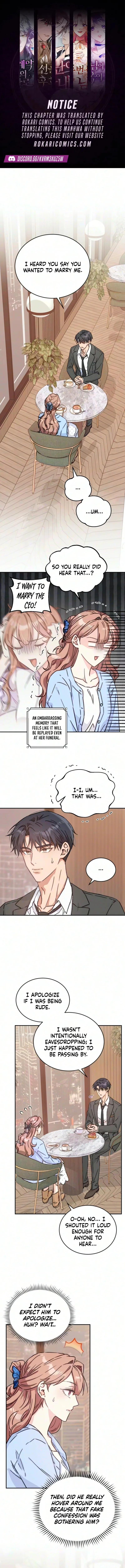 I Think I’ve Touched The Lion’s Whiskers Chapter 8 page 1