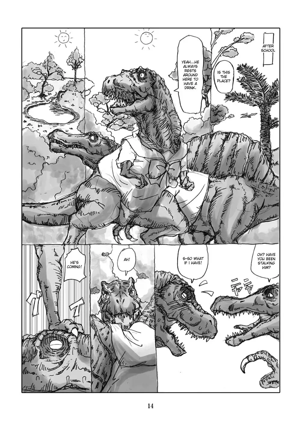 The Young Maiden in Love Is a Carnivore Chapter 0 page 13