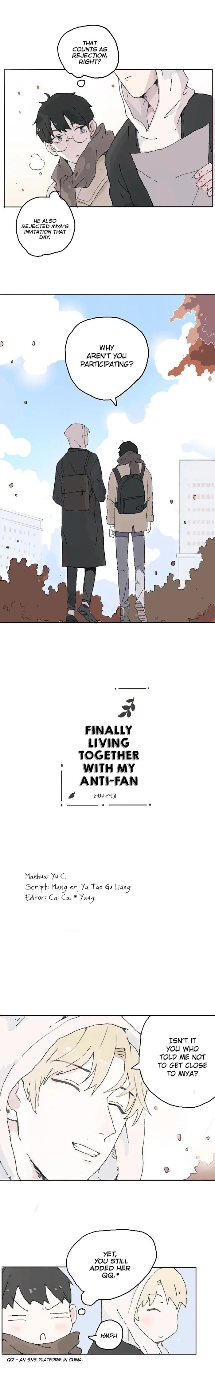 Finally Living Together with my Anti-Fan Chapter 9 page 3