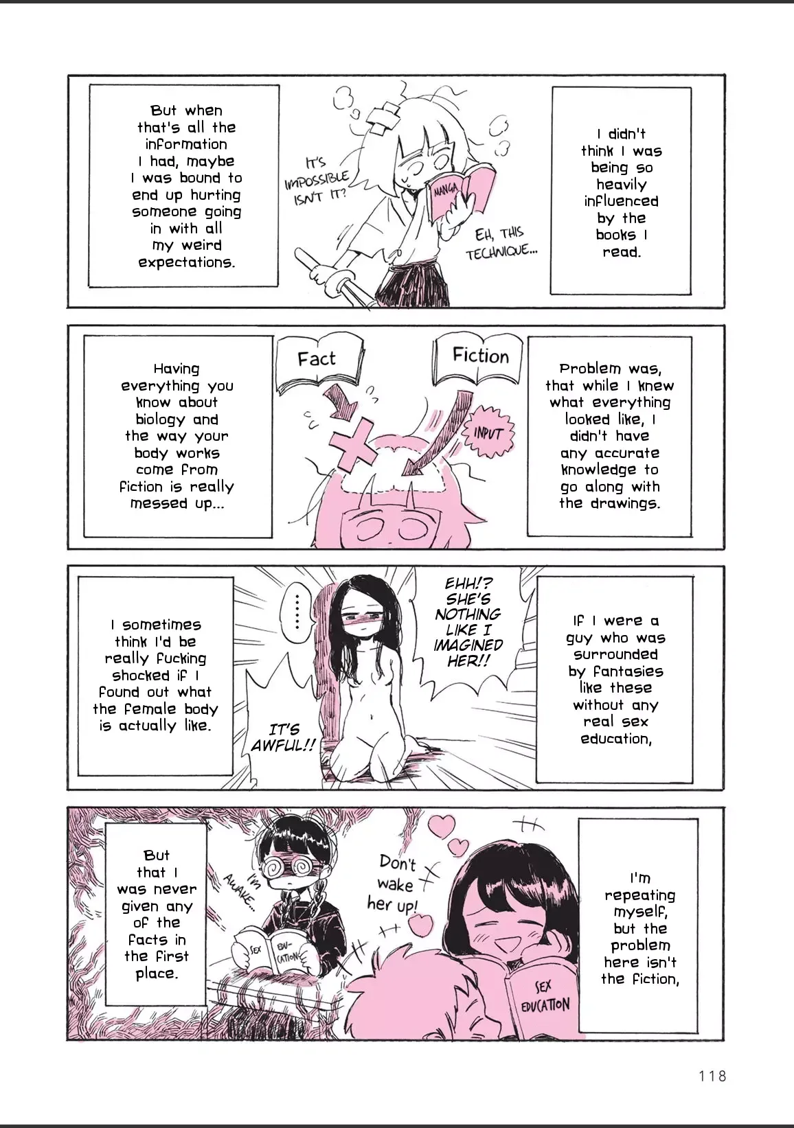 The Private Report on My Lesbian Experience with Loneliness Chapter 5 page 8