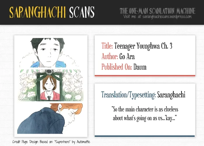 Teenager Younghwa Chapter 3 page 1