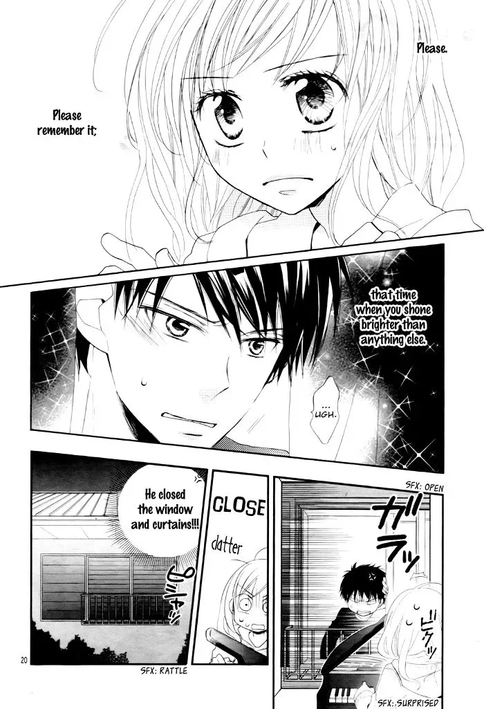 Sono Hoshi o Bokutachi wa Koi to Yobu Koto ni Suru. Chapter 1 page 22