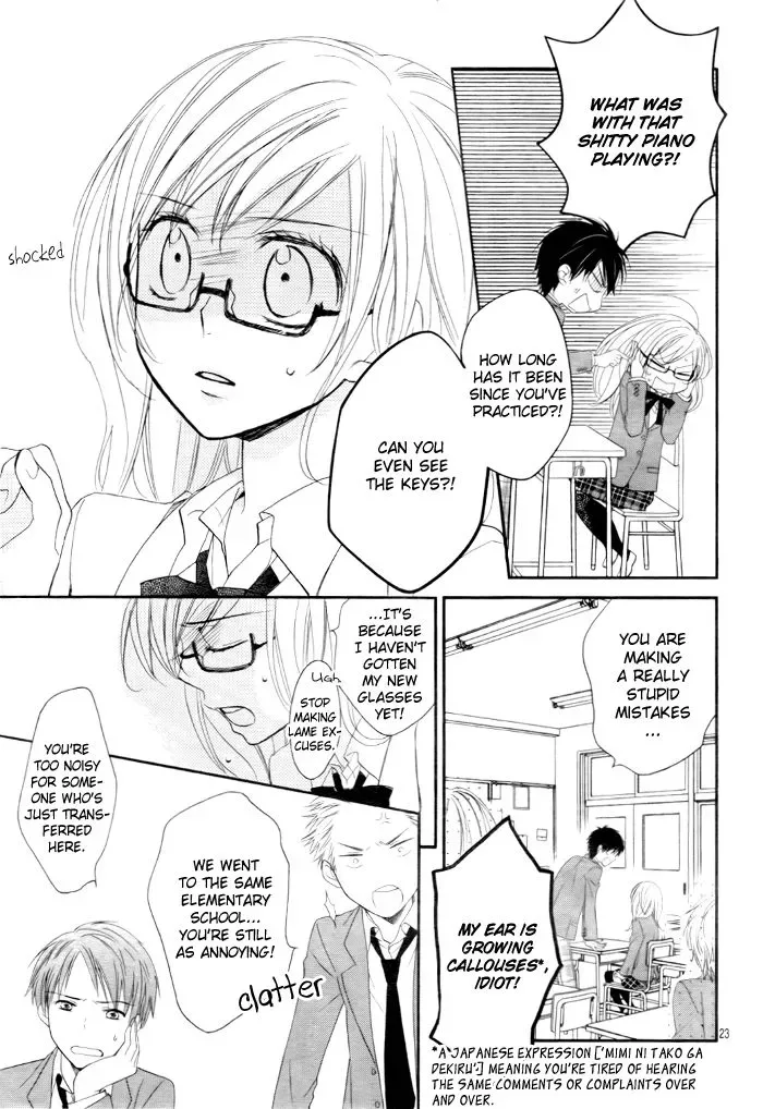Sono Hoshi o Bokutachi wa Koi to Yobu Koto ni Suru. Chapter 1 page 25
