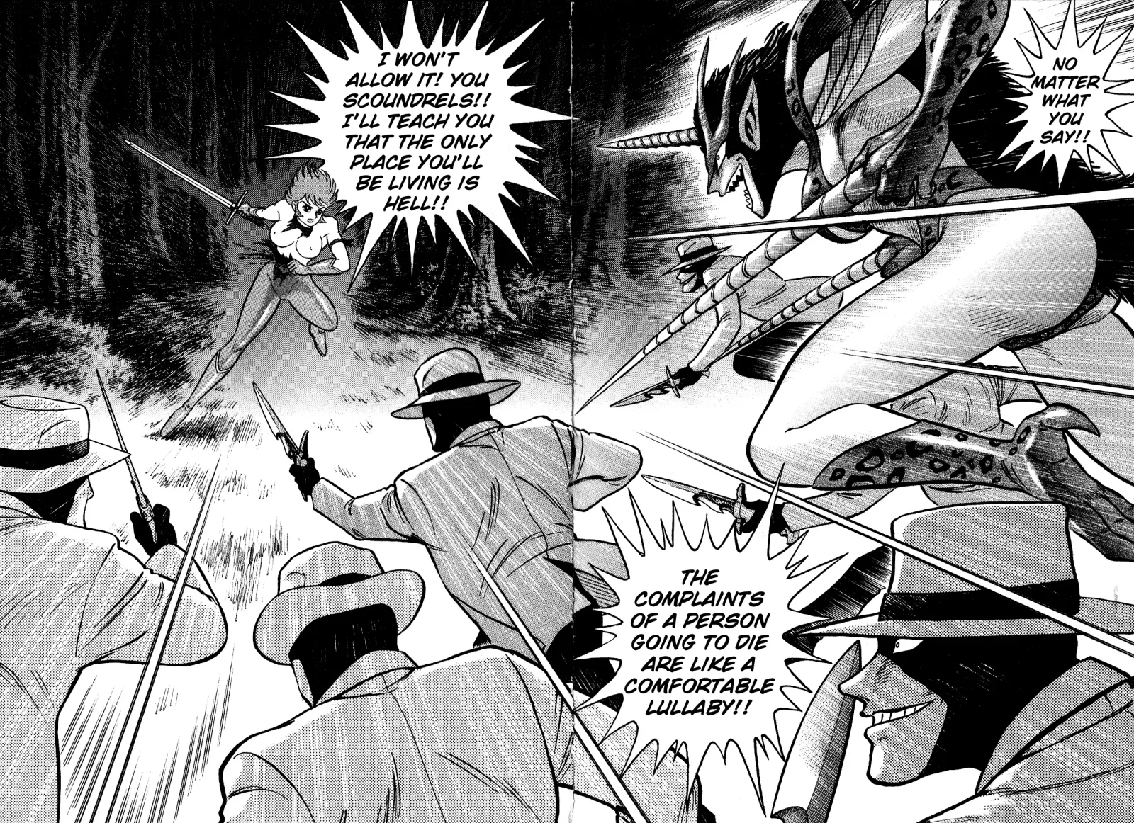 Cutie Honey vs. Devilman Lady Chapter 5 page 6