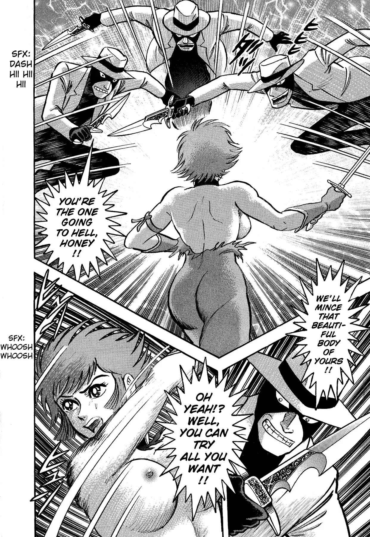 Cutie Honey vs. Devilman Lady Chapter 5 page 7