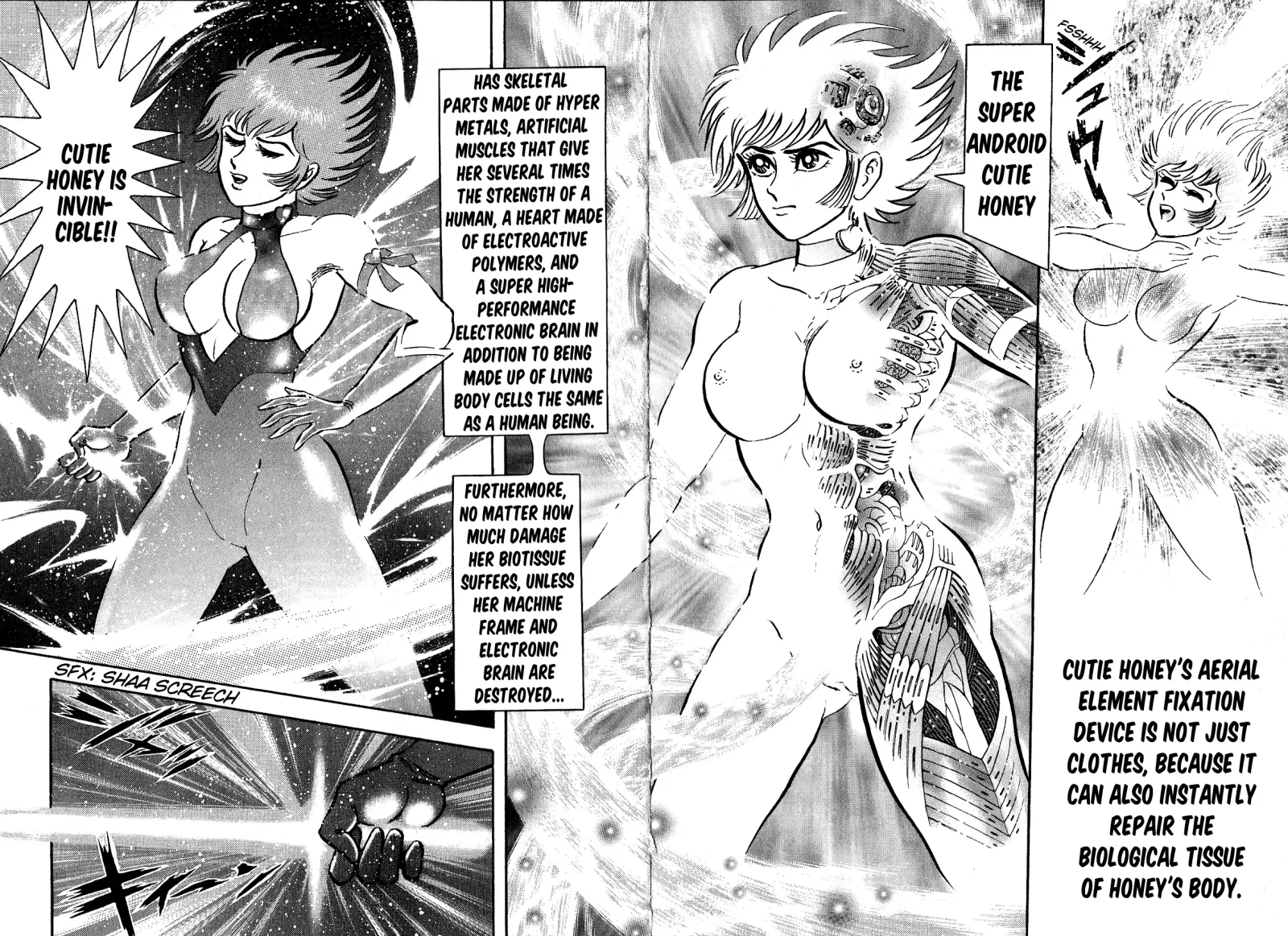Cutie Honey vs. Devilman Lady Chapter 5 page 17