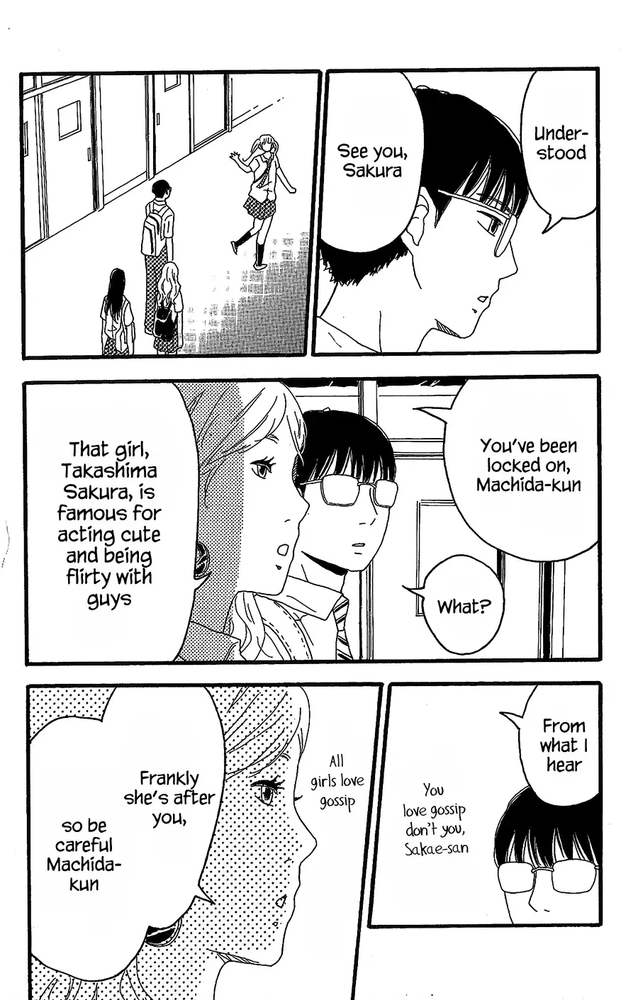 Machida-kun no Sekai Chapter 6 page 13
