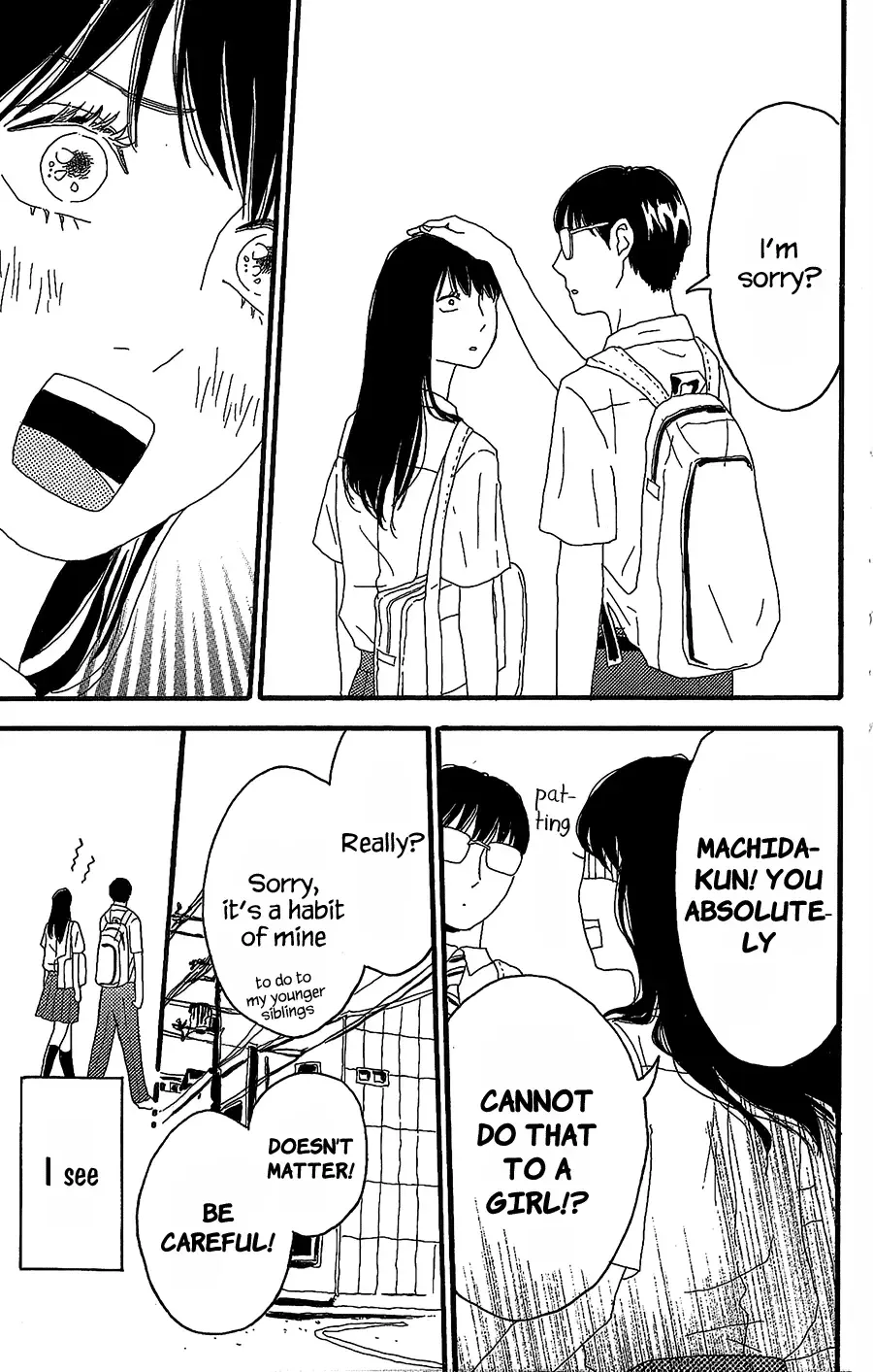 Machida-kun no Sekai Chapter 6 page 10
