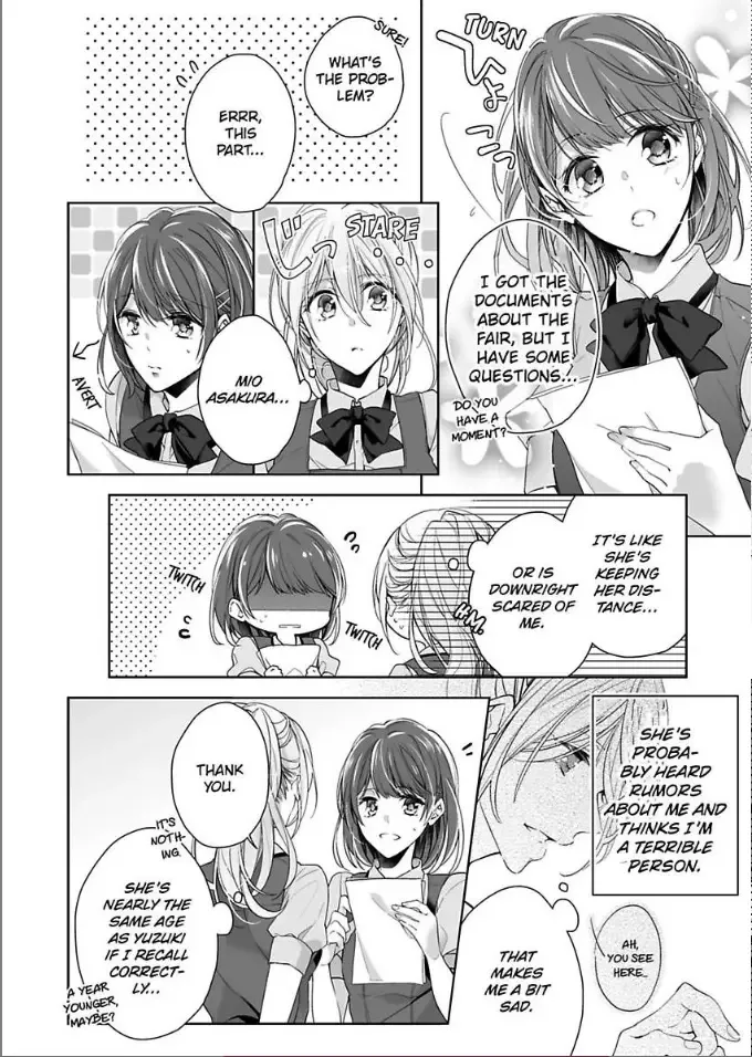 Bukiyou ni Koi Shite Toshishita Danshi to Himitsu no Doukyo Chapter 5 page 18