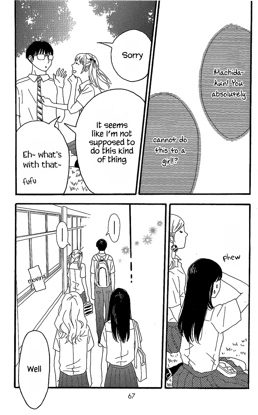 Machida-kun no Sekai Chapter 6 page 20