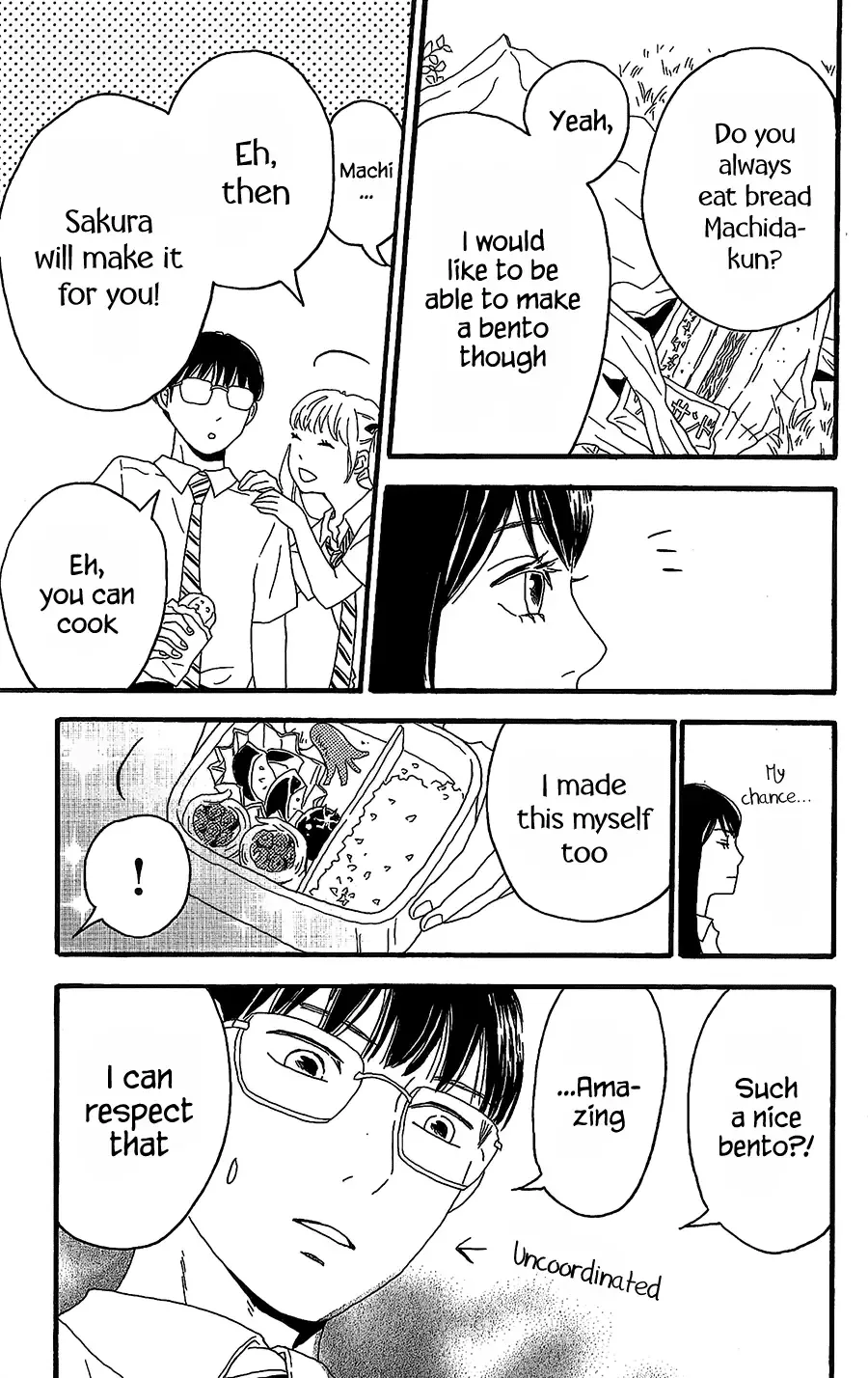 Machida-kun no Sekai Chapter 6 page 18