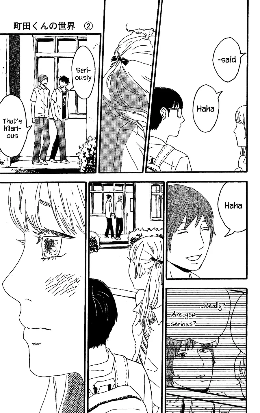 Machida-kun no Sekai Chapter 6 page 32