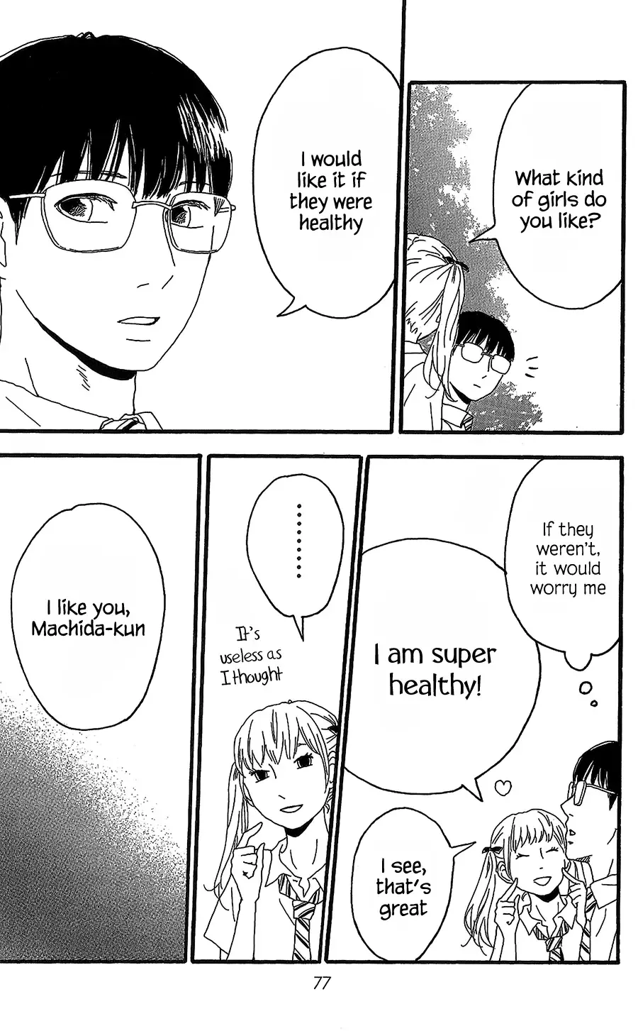 Machida-kun no Sekai Chapter 6 page 30