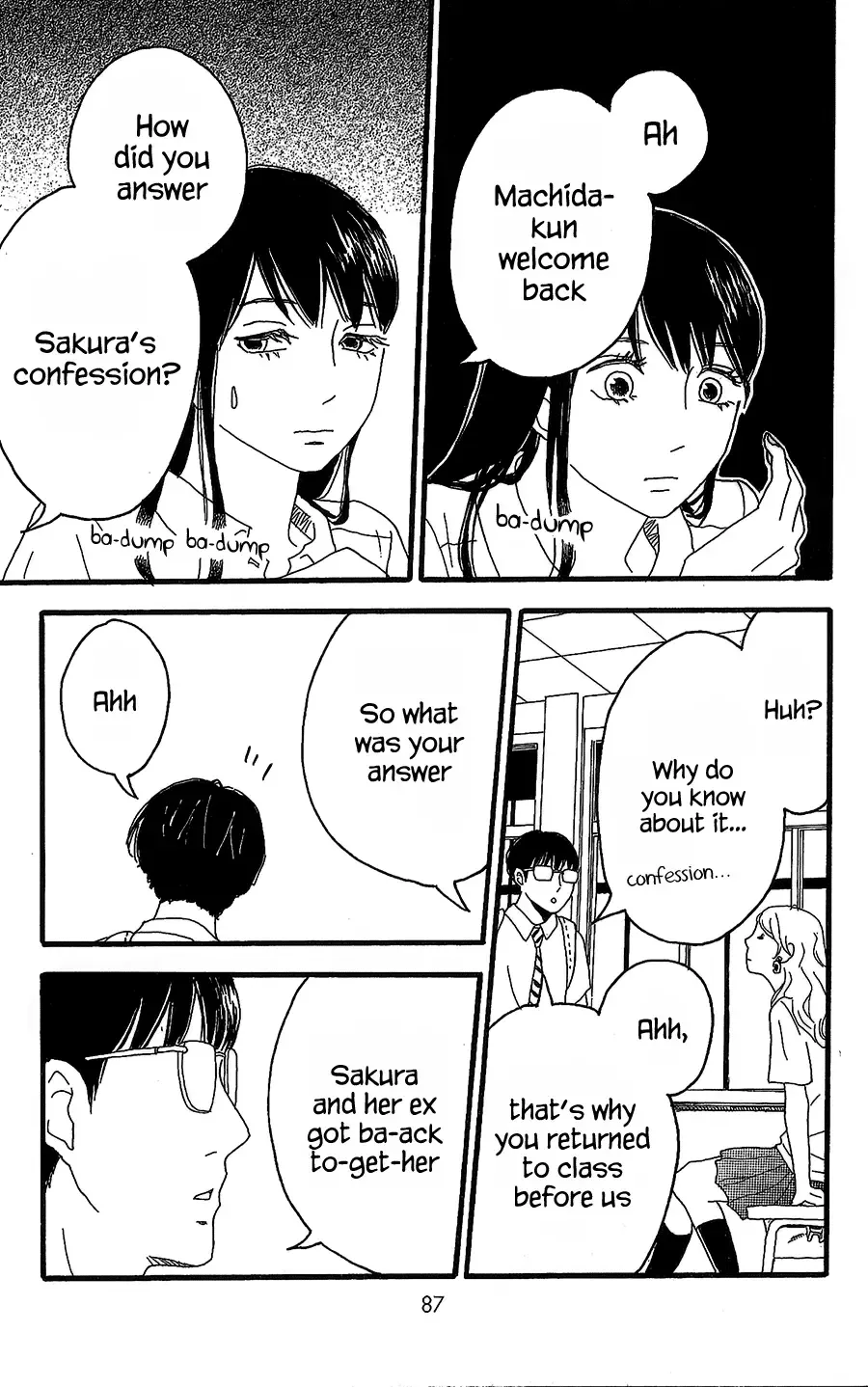 Machida-kun no Sekai Chapter 6 page 40