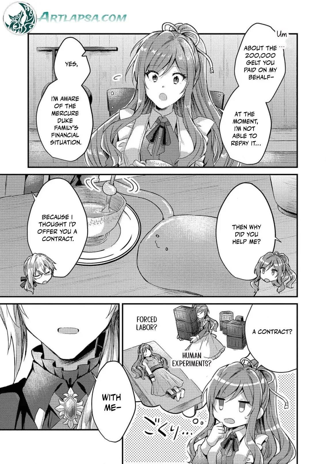 An Unexpectedly Sweet Engagement Between a Slime Duke and a Ruined Lady Chapter 3 page 21