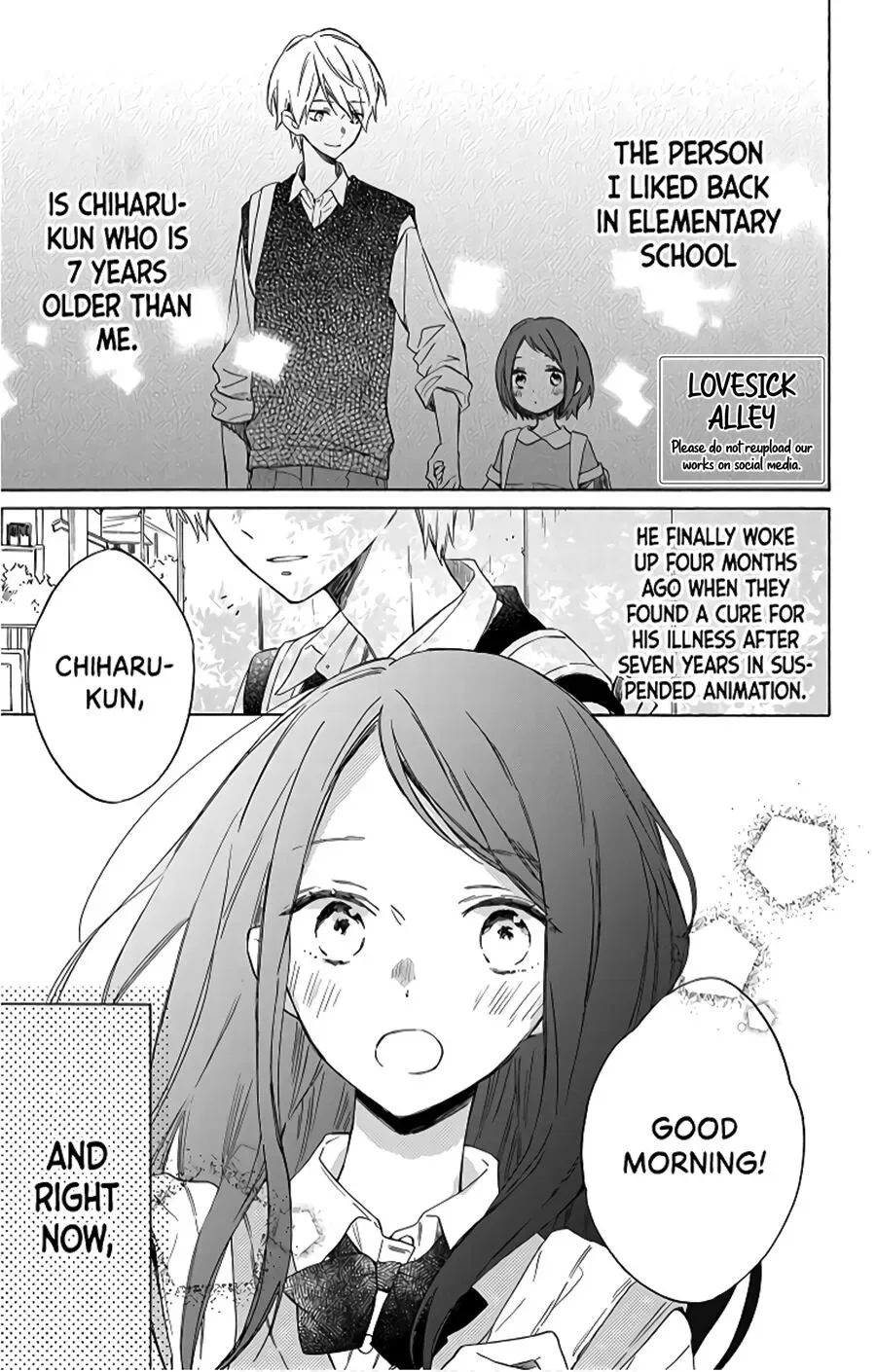 Kimi wa Haru ni Me o Samasu Chapter 5 page 8