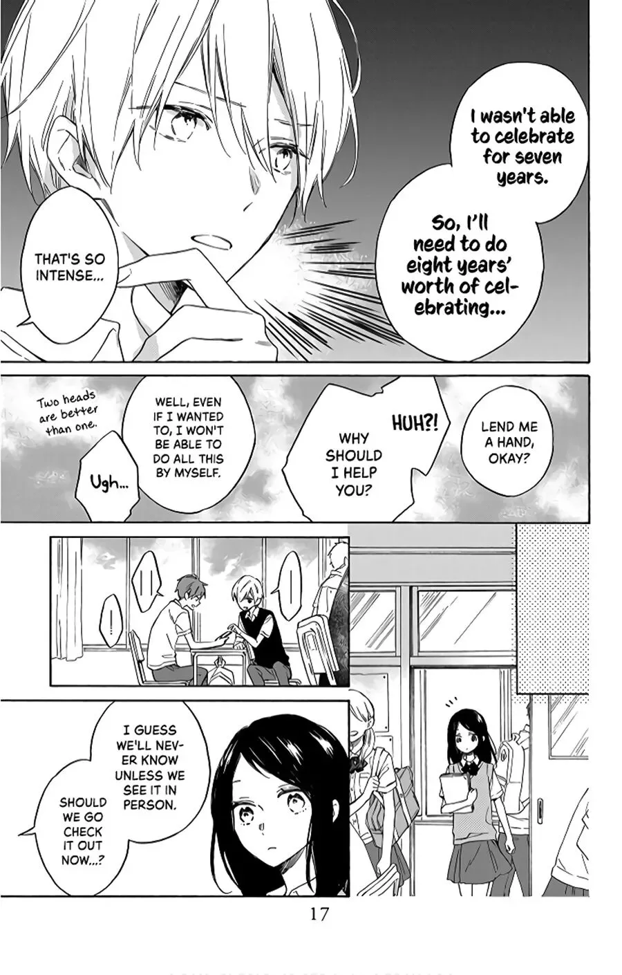 Kimi wa Haru ni Me o Samasu Chapter 5 page 18