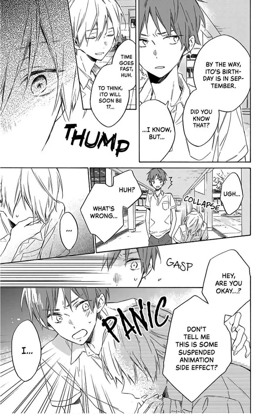Kimi wa Haru ni Me o Samasu Chapter 5 page 14