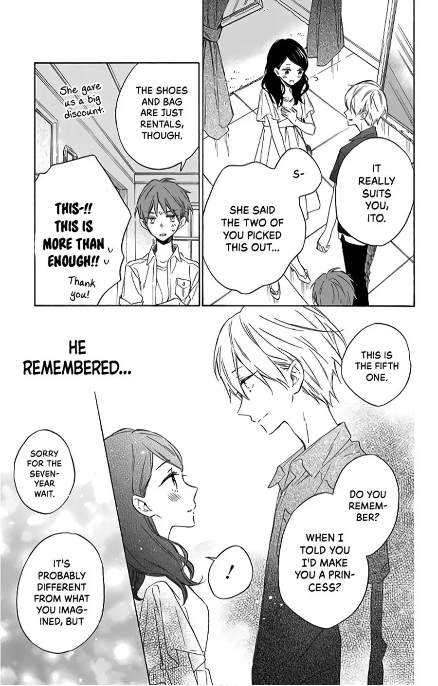 Kimi wa Haru ni Me o Samasu Chapter 5 page 30
