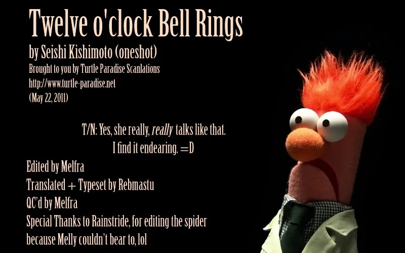 Twelve O’Clock Bell Rings Chapter 0 page 22