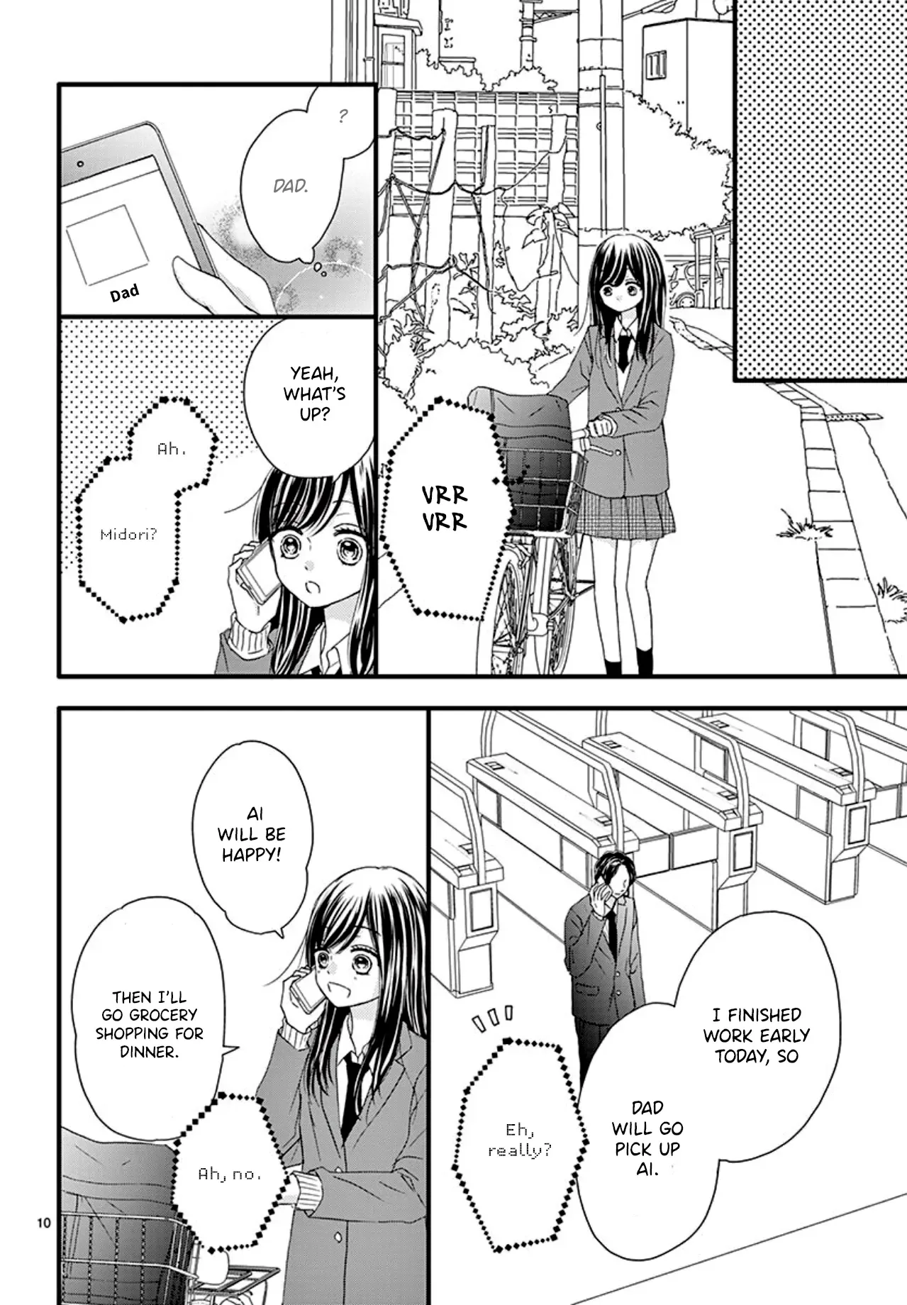 Midori no Tomarigi Chapter 5 page 11