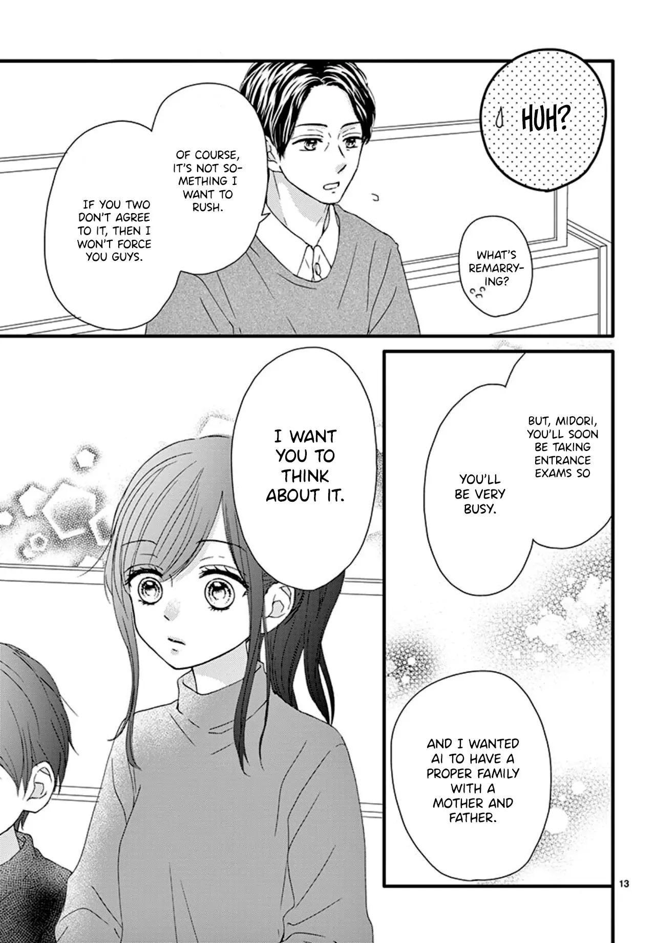 Midori no Tomarigi Chapter 5 page 14
