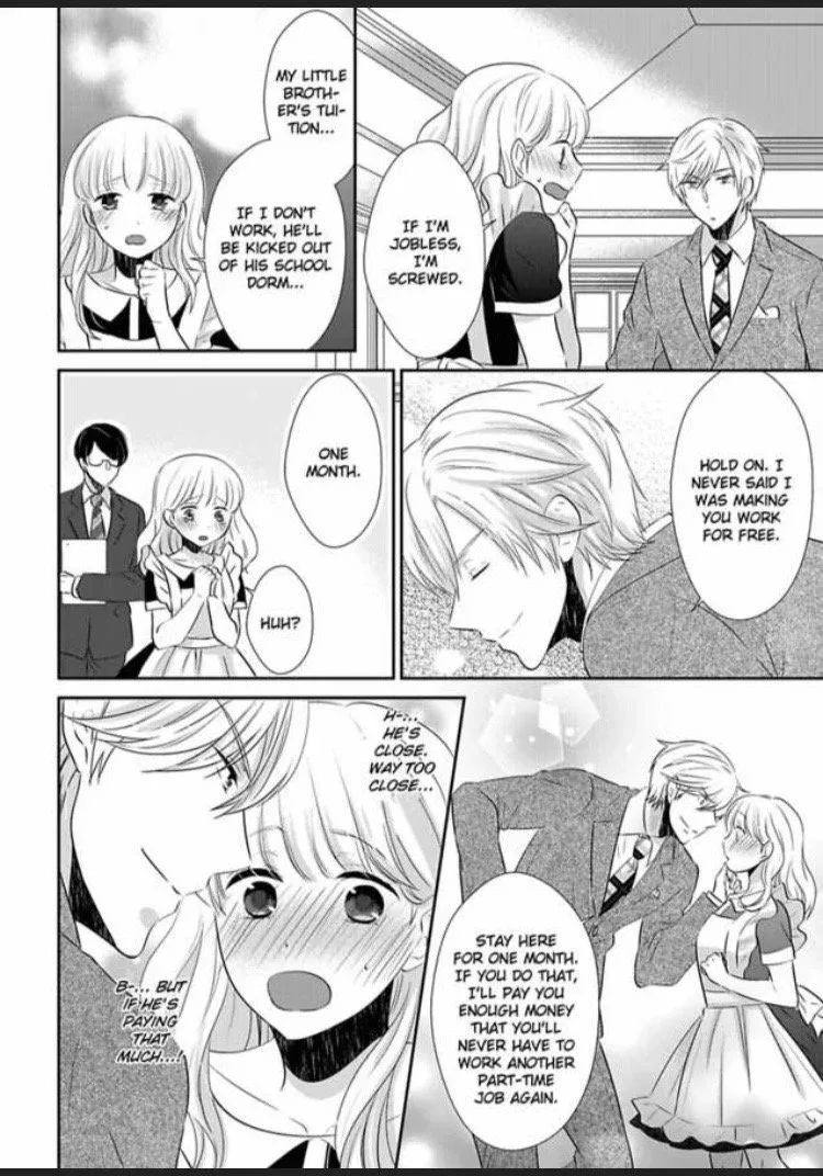 Ore ni Nugasete Hoshii no ka Gouin Shachou to Toraware Keiyaku Chapter 1 page 10