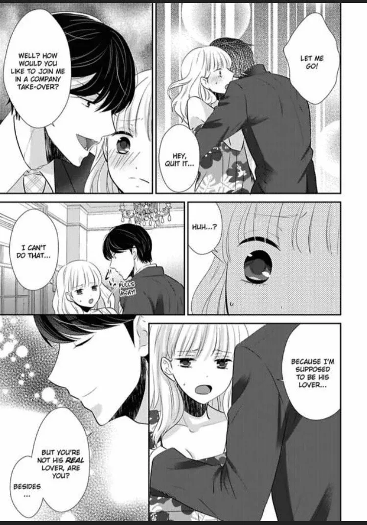 Ore ni Nugasete Hoshii no ka Gouin Shachou to Toraware Keiyaku Chapter 3 page 11