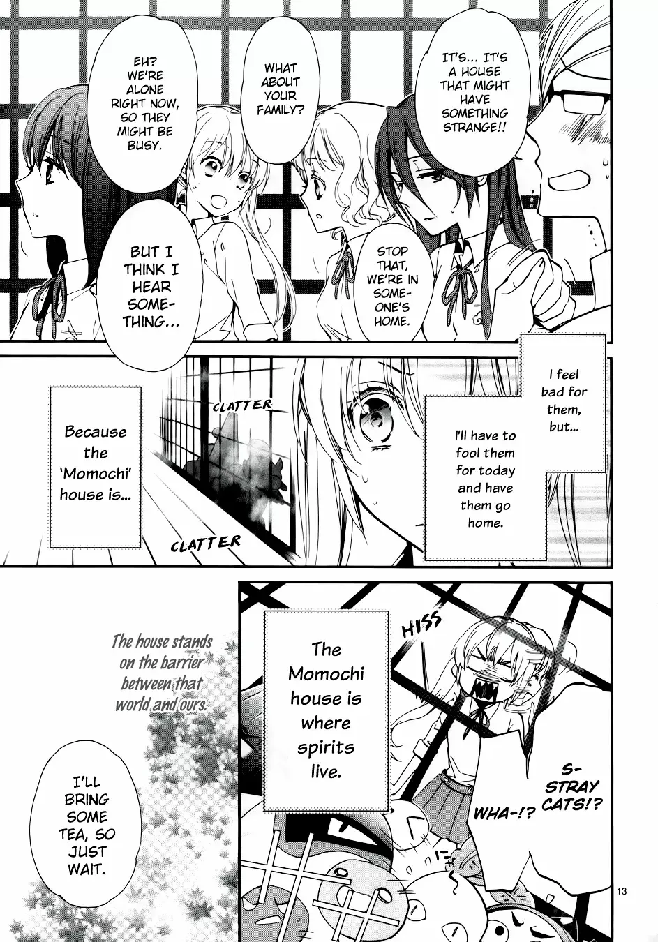 Momochi-san Chi no Ayakashi Ouji Chapter 7 page 15