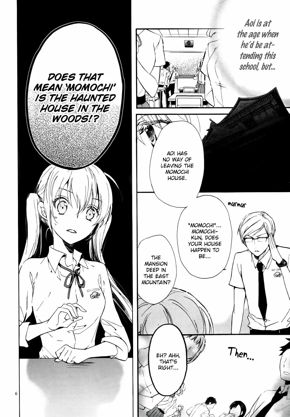 Momochi-san Chi no Ayakashi Ouji Chapter 7 page 8