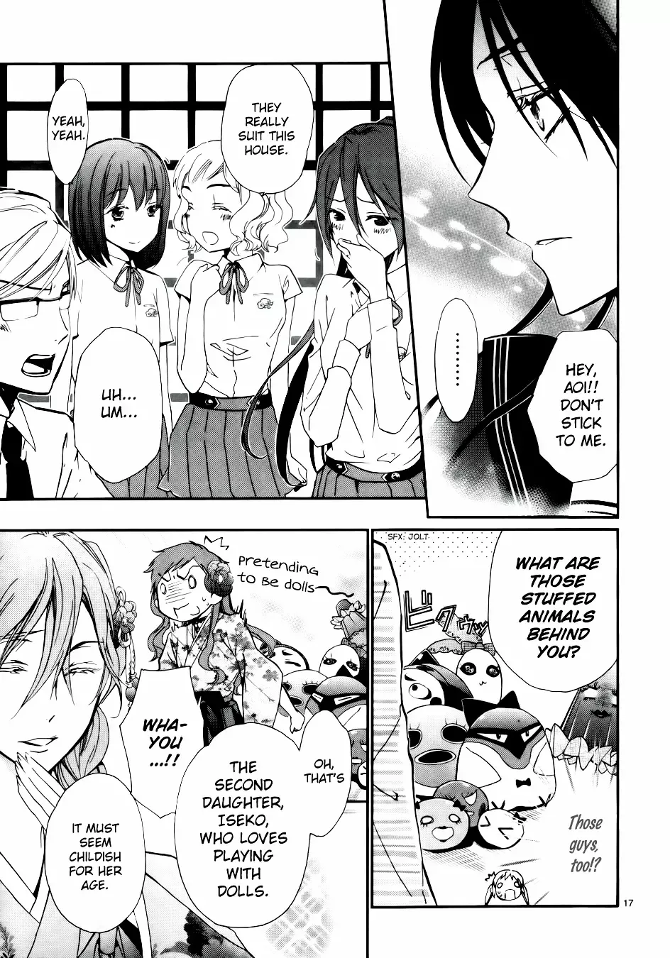 Momochi-san Chi no Ayakashi Ouji Chapter 7 page 19