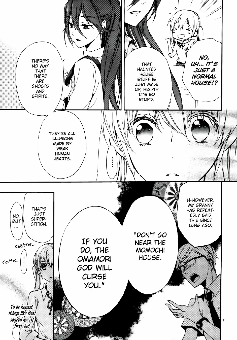 Momochi-san Chi no Ayakashi Ouji Chapter 7 page 9
