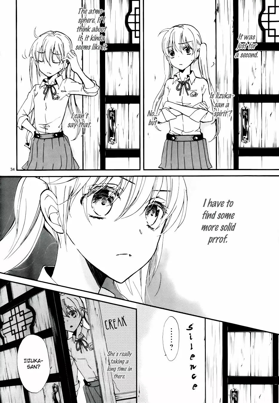 Momochi-san Chi no Ayakashi Ouji Chapter 7 page 36