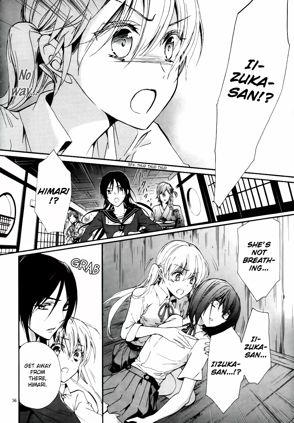 Momochi-san Chi no Ayakashi Ouji Chapter 7 page 38