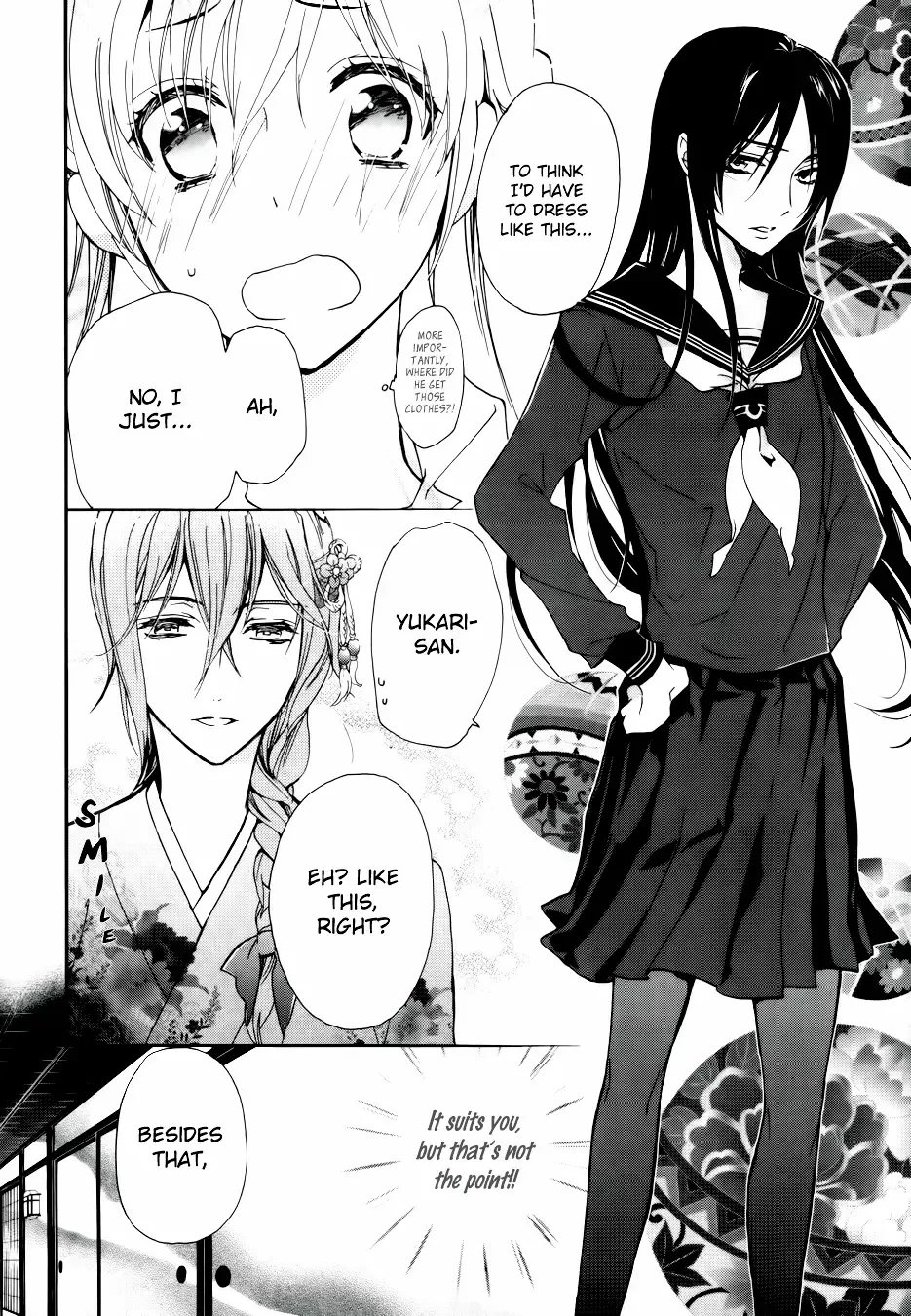 Momochi-san Chi no Ayakashi Ouji Chapter 7 page 22