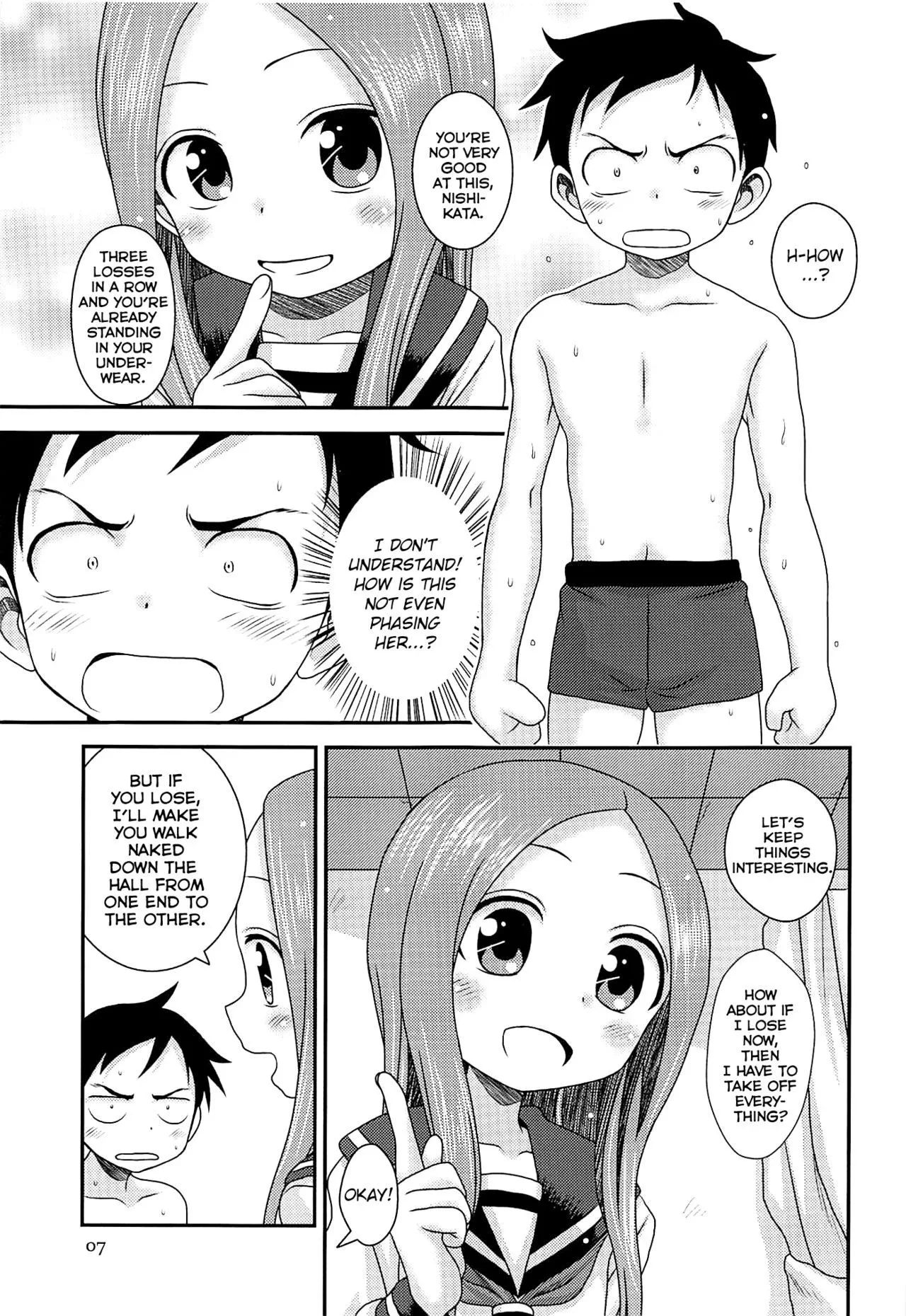 Karakai Jouzu no Takagi-san Side Story (Hentai Doujin) Chapter 1 page 3