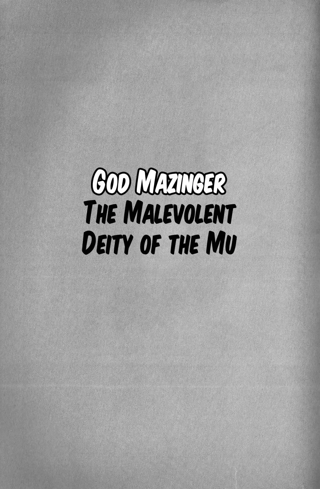 God Mazinger Chapter 1 page 6