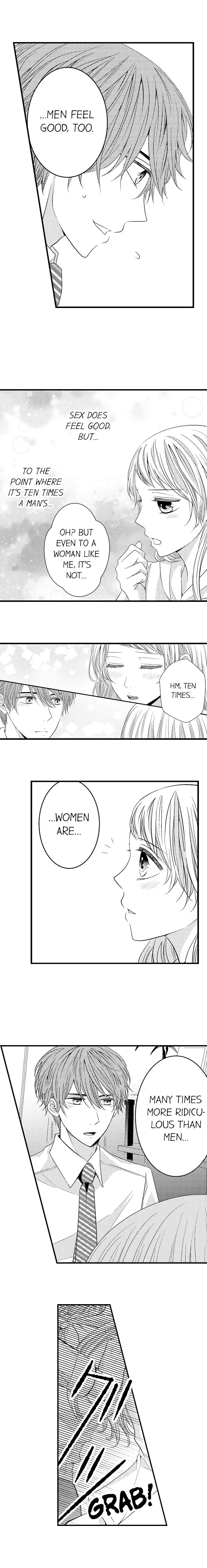 Onna no Ko no Zetchou wa, Otoko no 10-bai Kimochi Ii? Chapter 1 page 8