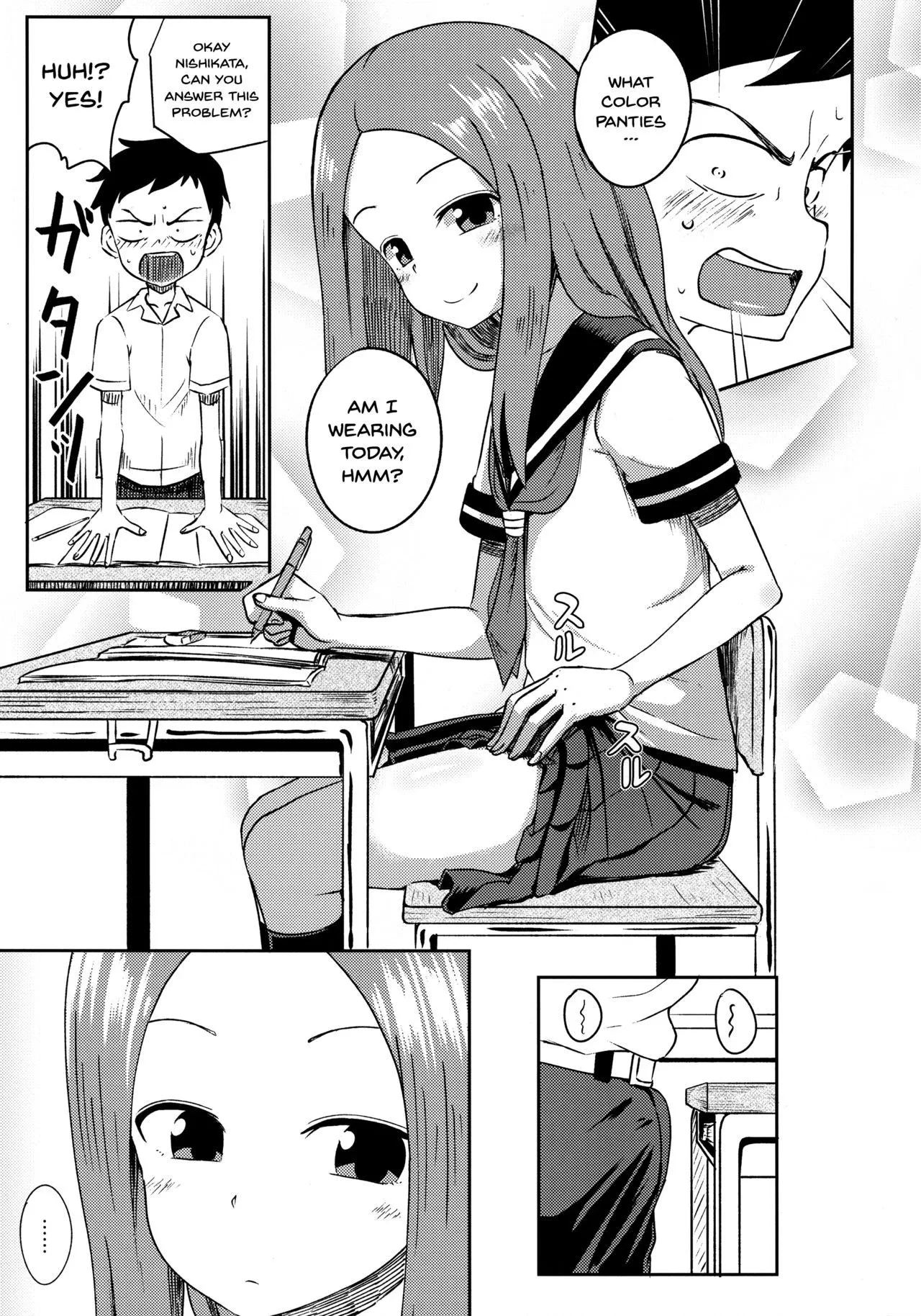 Karakai Jouzu no Takagi-san Side Story (Hentai Doujin) Chapter 2 page 5