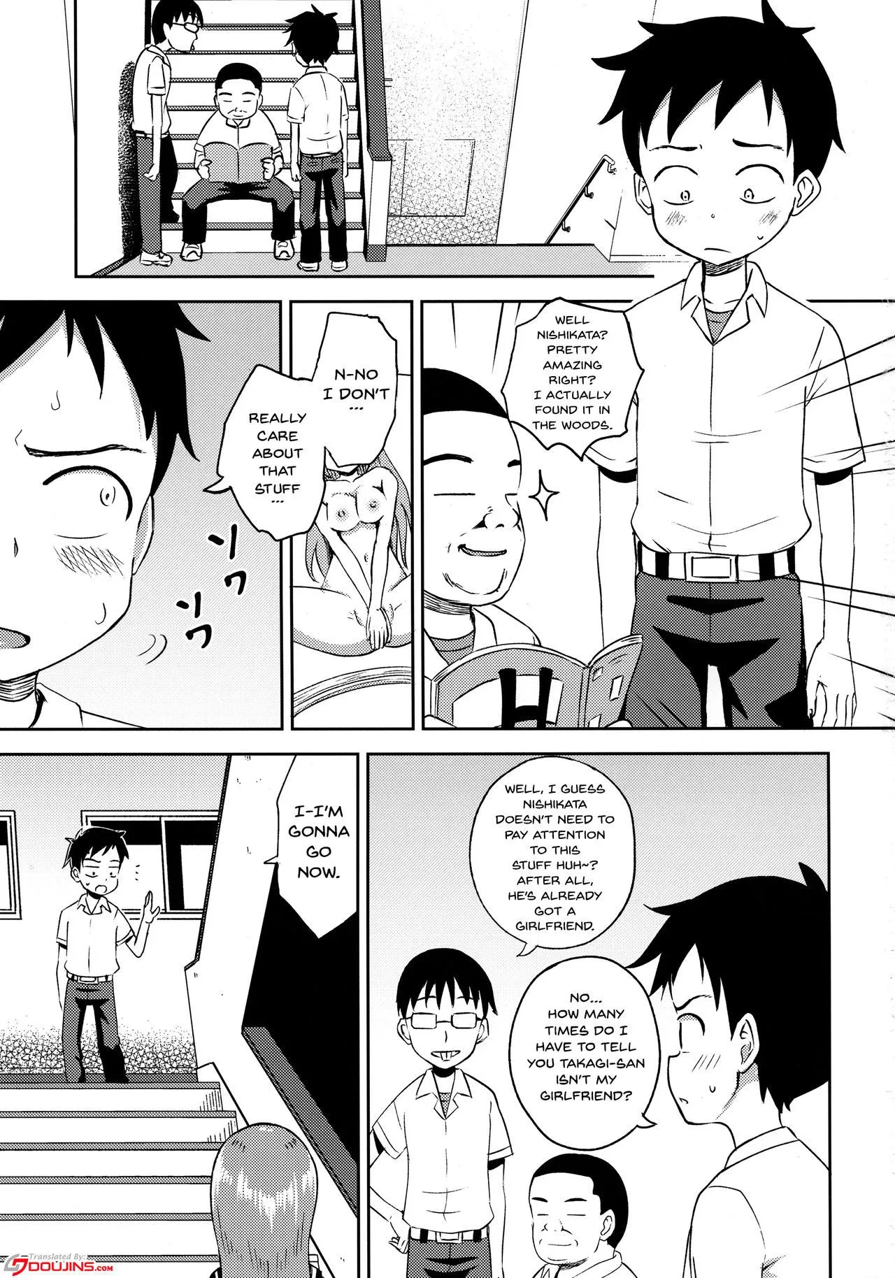 Karakai Jouzu no Takagi-san Side Story (Hentai Doujin) Chapter 2 page 1