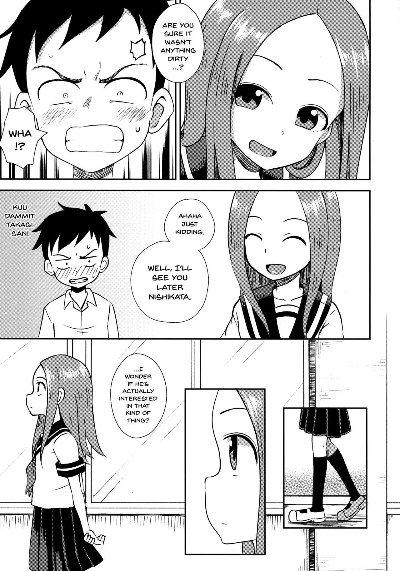 Karakai Jouzu no Takagi-san Side Story (Hentai Doujin) Chapter 2 page 3