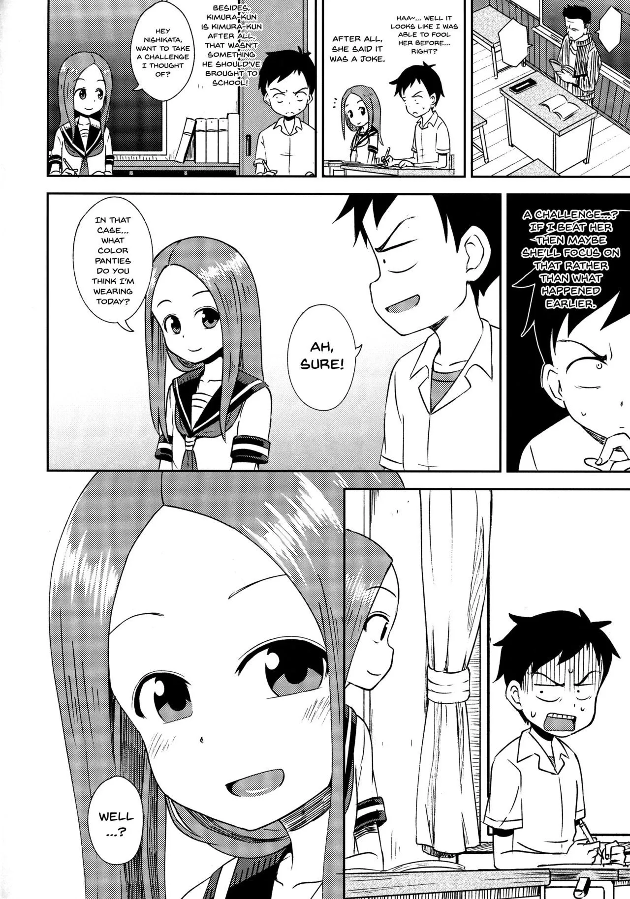 Karakai Jouzu no Takagi-san Side Story (Hentai Doujin) Chapter 2 page 4