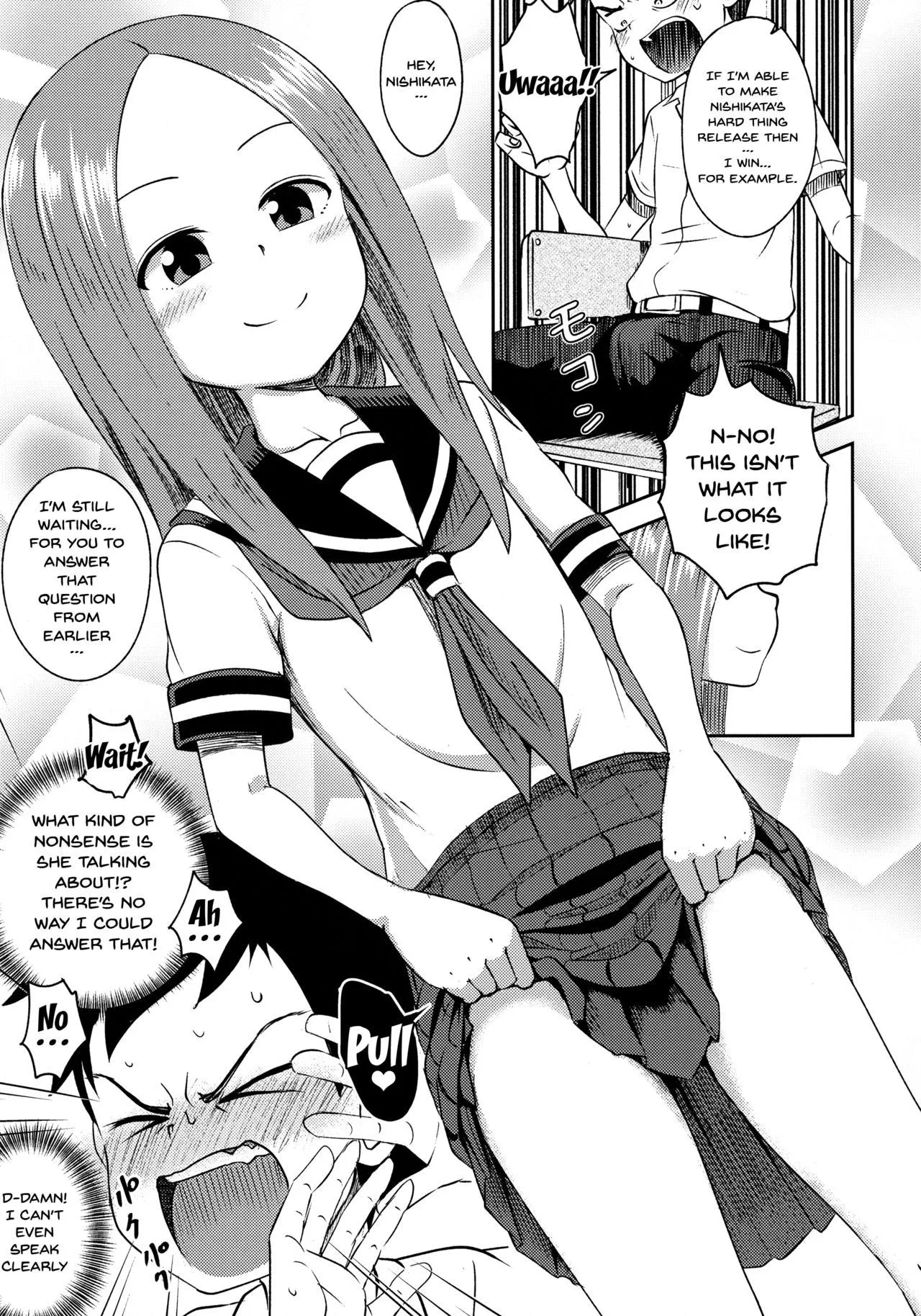 Karakai Jouzu no Takagi-san Side Story (Hentai Doujin) Chapter 2 page 7