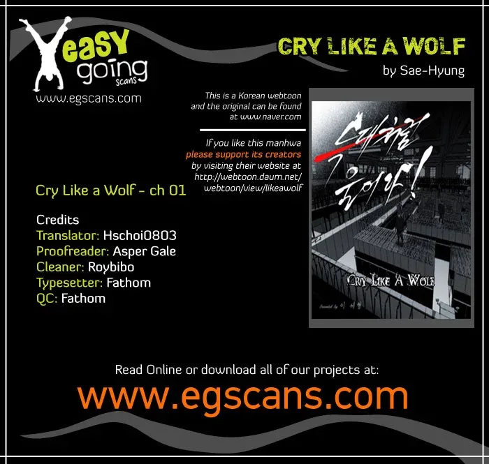 Like A Wolf Chapter 1 page 1