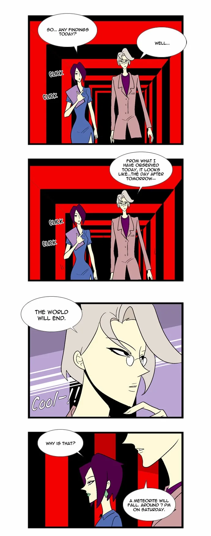 If the World Ends, That's Cool! Chapter 0 page 3