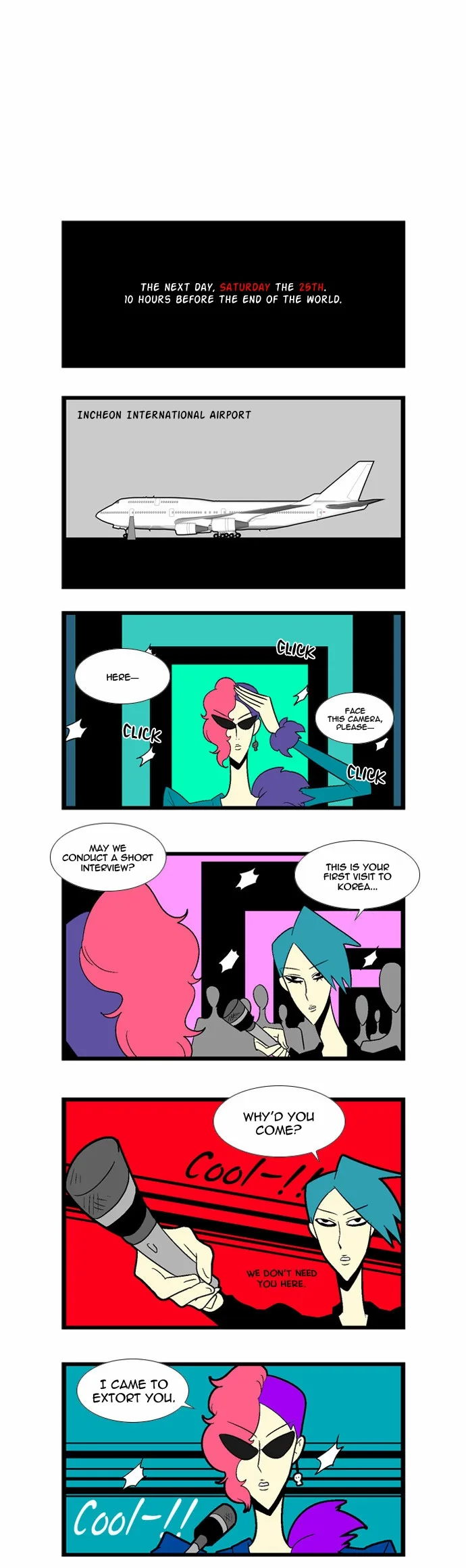 If the World Ends, That's Cool! Chapter 0 page 9