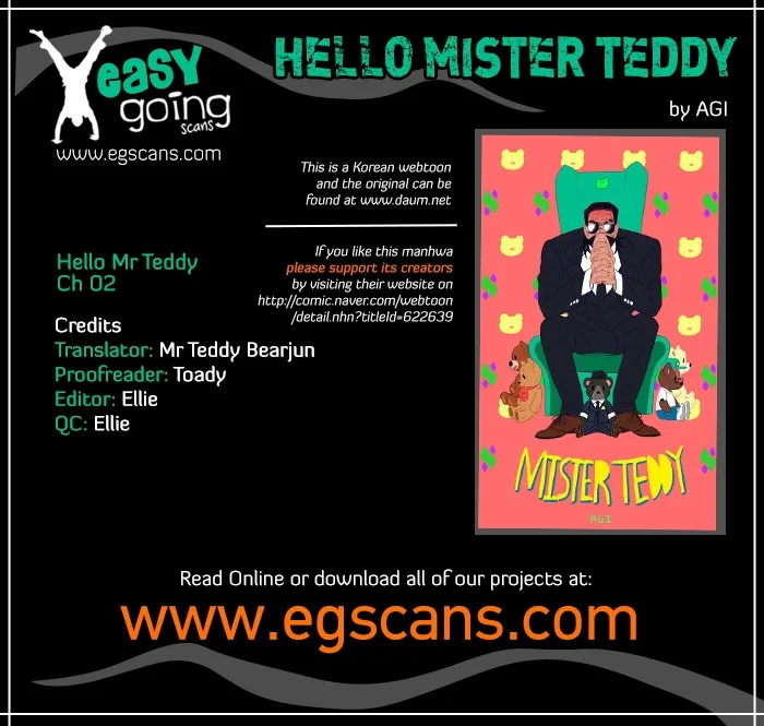 Hello Mr Teddy Chapter 2 page 1